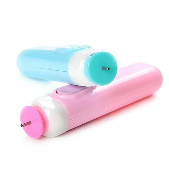 CCOCC Quilling Slotted Tool Paper Rolling Electric Pen Blue