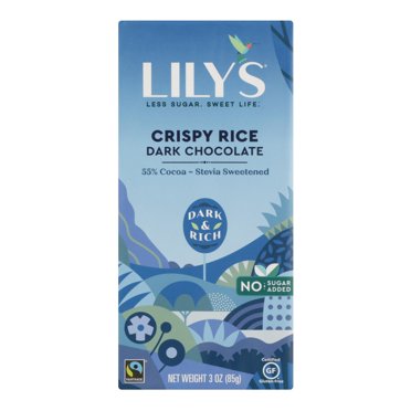 Lily's Sweets Chocolate Bar - Milk Chocolate - 40 Percent Cocoa
