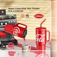 thumbnail image 4 of Termo de acero inoxidable color rojo de 1.2 litros, Coca Cola, 4 of 6