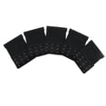 thumbnail image 6 of 5pcs Women 4Rows Band Extender Stretchy Bra Strap Replacement - Black, as described, 6 of 8