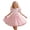 R78-Pink, variant on RMGVDSD Toddler Flower Girl Dress Girls Summer Dress Ruffle Sleeves Tulle Dresses Bowknot Tutu Birthday Princess Dresses Party Sundress 3-4 Years