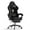 Black, variant on SOONTRANS Gaming Chair for Adult, Velvet Fabric High Back Gamer Game Chair with Footrest, Ergonomic Comfortable Computer Office Chair with Massage Lumbar Cushion, Reclining Leather Desk Chair, Green