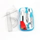 thumbnail image 3 of Juego de Geometría de 10 Piezas con Compás Metálico, Transportador, Regla, Triángulos, Borrador y Sacapuntas para Dibujo y Medición Matemática | Modelo Fd1110, 3 of 4