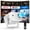 PT10-White, variant on [Built-in Apps] Huidun 4K Projector with Wifi and Bluetooth,330 Lumens,Auto Focus & Auto Keystone Correction,Portable 1080P FHD 360° Rotatable Mini Projector