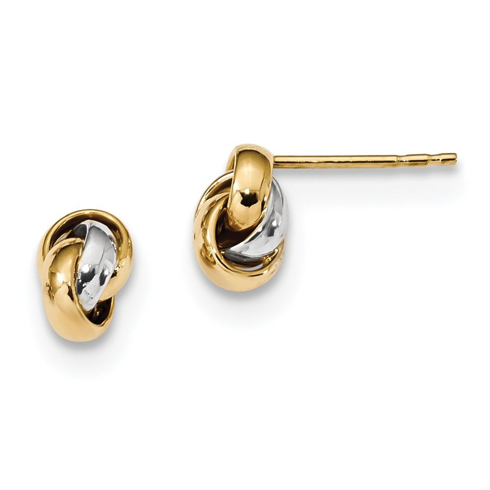 14K Yellow Gold Madi K CZ Filigree Teardrop Dangle Post Earrings from Roy Rose Jewelry