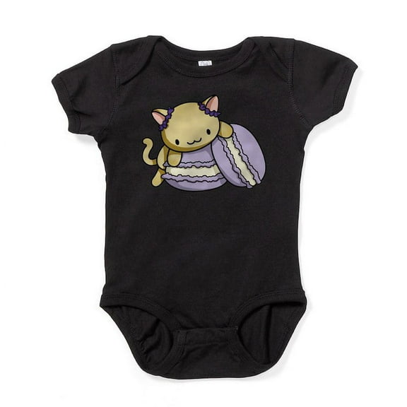 CafePress - Macaron Kitty - Cute Infant Bodysuit Baby Romper - Size Newborn - 24 Months
