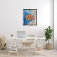 thumbnail image 2 of Underwater Aquarium Subway Train Landscape Painting Luster Gray Framed Art Print Wall Art, 2 of 6