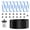 Drip Irrigation Extension Accessories, variant on 49FT Solar Drip Irrigation System Auto Watering Kit for 15 Pots, Solar-Powered Plant Watering Garden Irrigation System