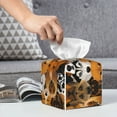 thumbnail image 6 of Lsque Dogs Different Breeds Printed Tissue Box Cover Holder, Facial Paper Organizer Dispenser,Square with Bottom Belt, PVC Leather Decorative Organizer, 6 of 8