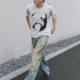 thumbnail image 3 of Heavy Fabric Character Pattern Print ERD T-Shirt Men Women 1:1 Tags Character Pattern Print White Enfants Riches Deprimes TShirt, 3 of 5