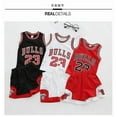 thumbnail image 1 of Haute Qualité!23 Michael Jordan Bulls Basketball Voiture de Course Rouge, 1 of 2