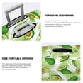 thumbnail image 3 of Fuzoiu Avocado And Tropical Palm Leaves Print Suitcase Cover,Washable Luggage Covers for Suitcase,Elastic Luggage Protector Cover,Scratch Resistant Travel Suitcase Covers-Small, 3 of 7