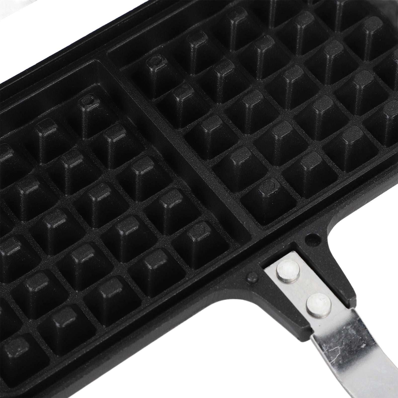 BOKYAN Double‑Headed Stovetop Waffle Maker – Non‑Stick Aluminum Pan, Even Heating, Compact & Versatile for Breakfast & Desserts