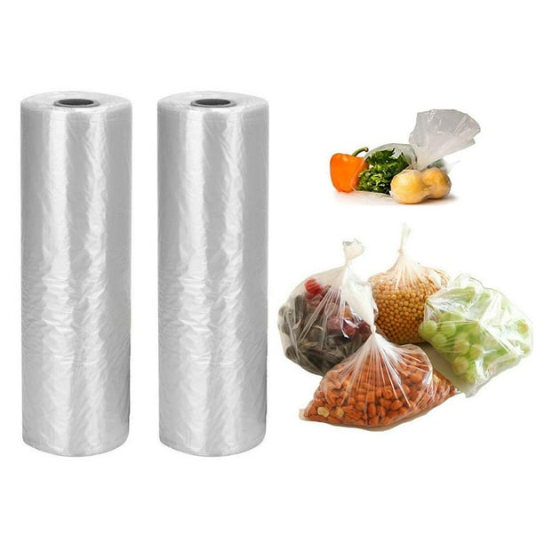 Bolsa de plástico Alitamei para productos agrícolas, 12 x 20 cm, 350 bolsas/rollo (700 en total)
