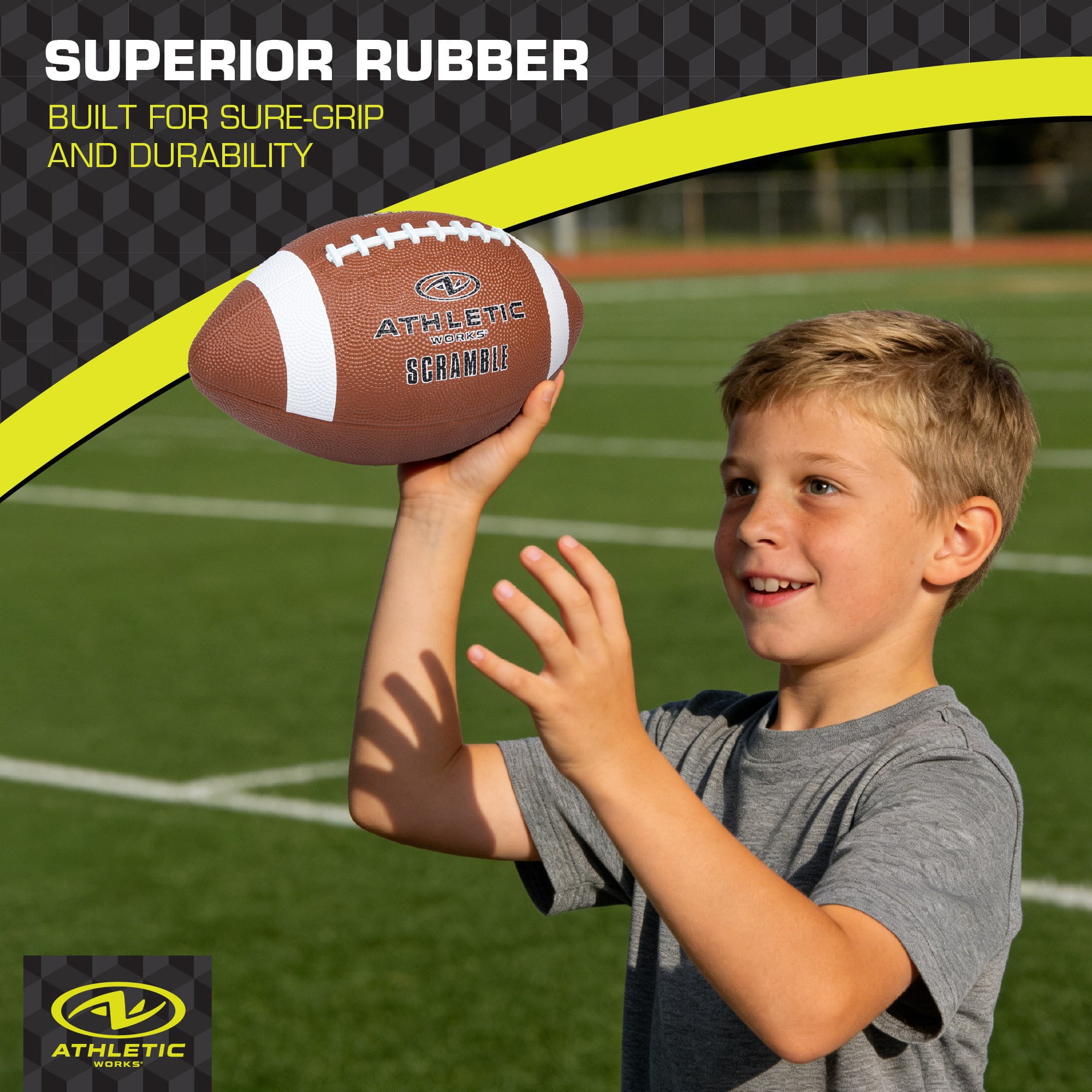 Athletic Works Scramble Series Football - Peewee for Ages 6 Years and Up
