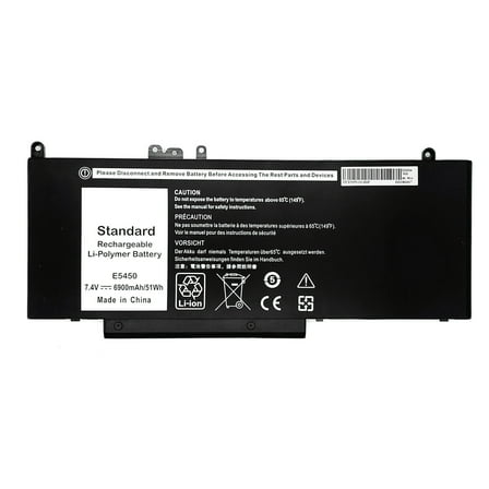 Battery for Dell Latitude E5450 E5550 Notebook 15.6" WYJC2 8V5GX G5M10 7.4V 51Wh