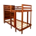 thumbnail image 4 of Litera Kessa Muebles  Arkansas 2 Camas Individuales Café, 4 of 11