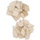 thumbnail image 5 of Pendientes de Madera ANGGREK artesanías de Madera Color natural para Fiestas de Cumpleaños navideñas, 5 of 7