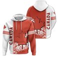 thumbnail image 2 of Sudadera con capucha de la bandera de Canadá con estampado 3D de 2024 de Harajuku Canadá, ropa para hombre, ropa de calle de manga larga, jerséis casuales de gran tamaño, 2 of 5