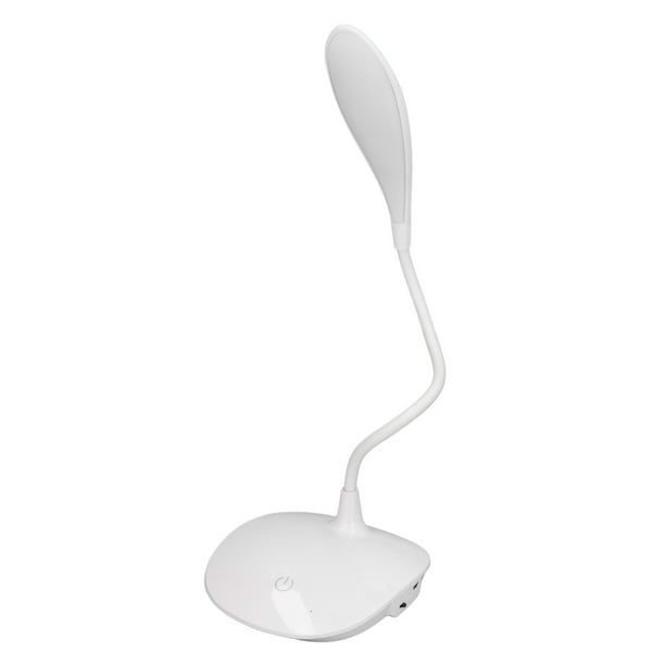Lámpara de escritorio led lámpara usb carga control touch 3 modos luz de mesa de cuello de cisne para niños estudiantes