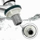 thumbnail image 3 of Bathroom Taps Lever - 1/2 Basin Taps Bathtub Set With Metal Knobs Pillar Polished Chrome Plated s20241212871, 3 of 5
