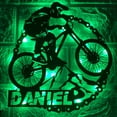 thumbnail image 5 of Handmadetneonsign Mountain Bike Racing Metal Wall Art Light, Biker Metal Sign Wall Decor, Biker Metal Decor, 5 of 5