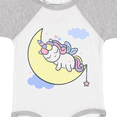 thumbnail image 4 of Inktastic Unicorn Moon Girls Baby Bodysuit, 4 of 5