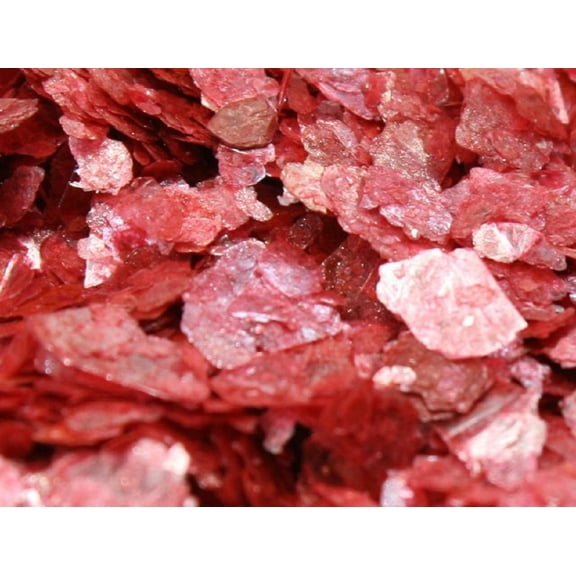 Red - Cinnabar - Natural Mica Flakes - 311-4325 (1/4 oz Bag)