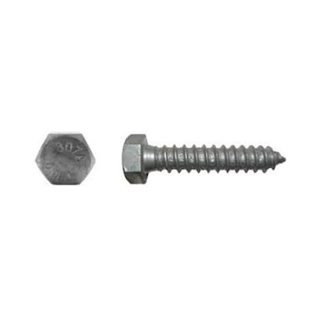 

3/8 x 10 Hot Dipped Galvanized Lag Screws Grade A Quantity 25- by XingBack