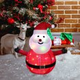 thumbnail image 3 of Plegable Iluminada Feliz Navidad Interior Y Exterior, 3 of 9