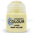 thumbnail image 1 of Games Workshop GAW9918995110406 22-80 Dorn Yellow Layer Paint, 1 of 1