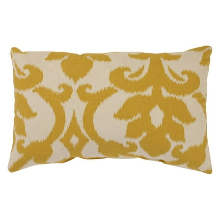 Pillow Perfect Azzure Marigold Rectangular Throw Pillow - Walmart.com