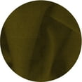 thumbnail image 1 of Ahgly Company Machine Washable Indoor Round Transitional Dark Bronze Brown Area Rugs, 7' Round, 1 of 7
