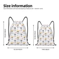 thumbnail image 4 of Lafuoo Hot Air Balloon Pattern Drawstring Pocket, Adjustable Shoulder Strap Storage Bag Suitable for Men and Women-Small, 4 of 7
