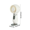 thumbnail image 3 of ChicYu USB Rechargeable Handheld Desktop Fan Detachable Base Three Speed Portable Mini Cool Device Summer Travel Office Desktop Fan, 3 of 5