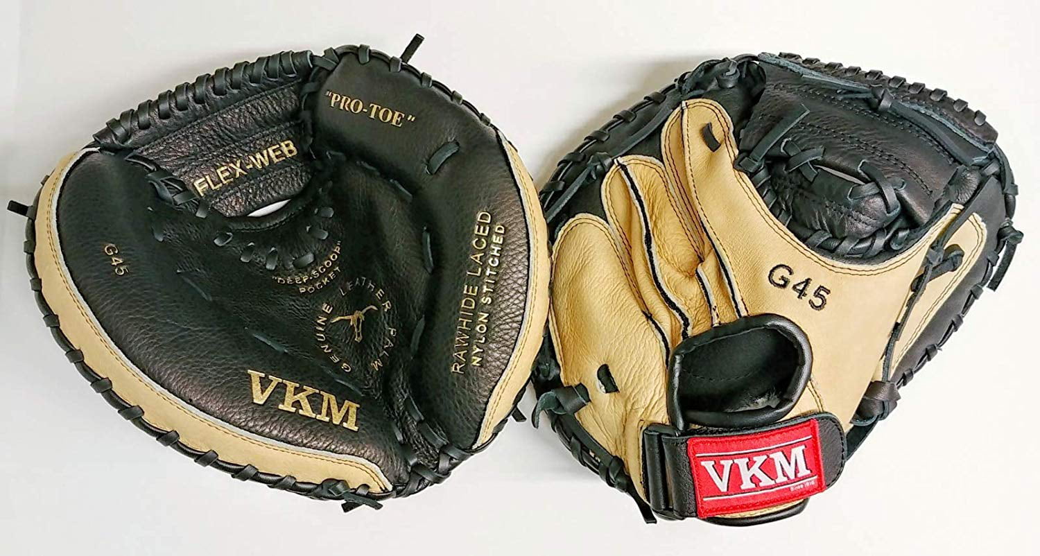 Details about  / New Other VKM G48 Junior 30/" Leather Baseball Catcher/'s Glove Mitt LHT
