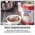 thumbnail image 2 of Carnation Malted Milk, Dry DEF29 Shelf Stable Malted Milk, Great for Baking, Shakes, Sundaes, 40 oz Can, 2 of 3