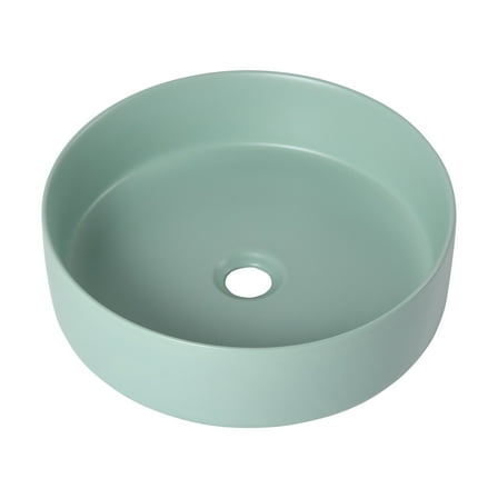 Ceramic Circular Vessel Bathroom Sink Art Sink