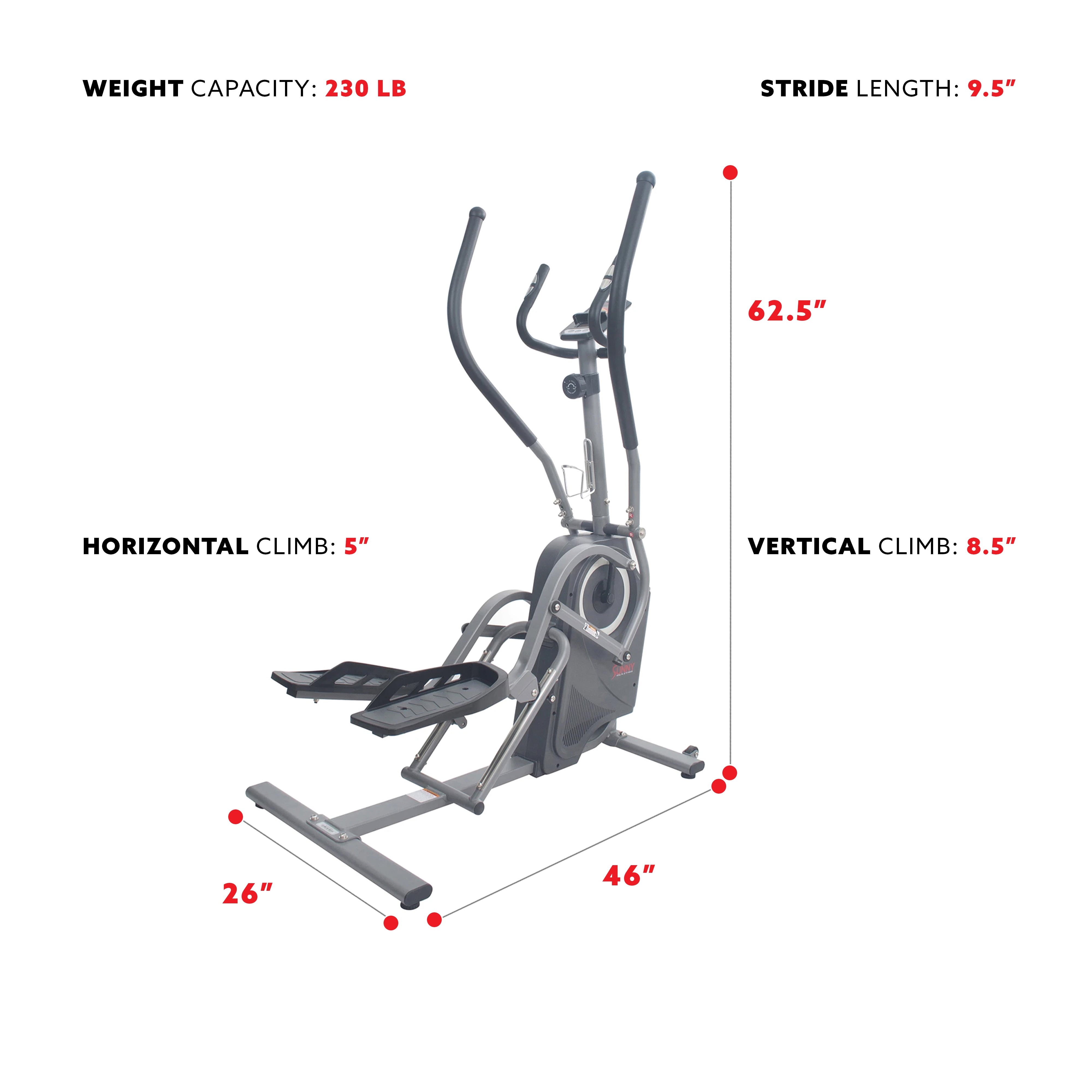 Sunny cardio climber hotsell