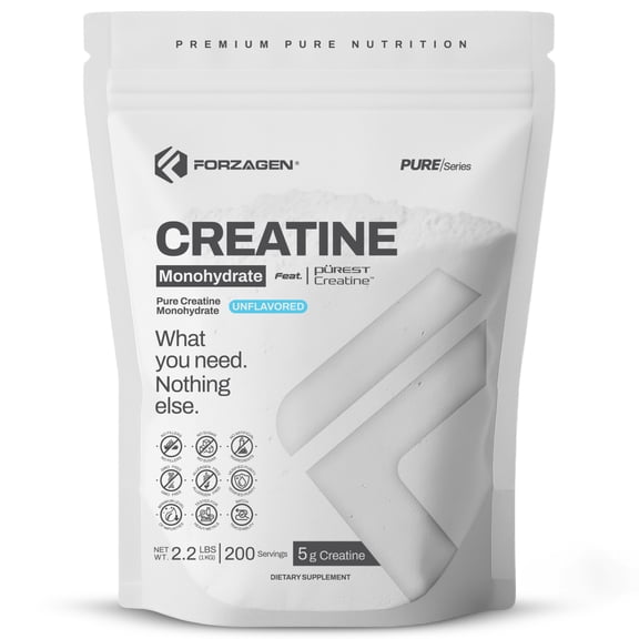 Pürest Creatine Creatine Monohydrate Unflavored 200 Servings