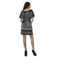 thumbnail image 5 of Moomaya Birthday Dresses Women Printed Work Dress Women Office V Neck Dresses, 5 of 6