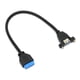 thumbnail image 5 of Línea de transmisión de datos, cable adaptador 5Gpbs ABS Cable adaptador EE. UU. Cable de datos Aspecto llamativo, 5 of 8