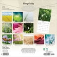 thumbnail image 2 of Simplicity 2026 12 X 24 Inch (Hanging) Monthly Square Wall Calendar Plastic-Free, (Paperback), 2 of 9