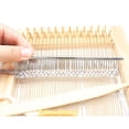 thumbnail image 4 of Portable Macrame Fringe Comb Anti-static home carpet Macrame Fringe Stainless Steel Knotting Art Brush, 4 of 9