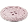 thumbnail image 6 of Dritz Recycled Cotton Round Stitch Button, 30mm, 3 Pack, 6 of 6