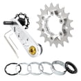 thumbnail image 1 of Guía de cadena de bicicleta Protector de bicicleta Bicicleta de carretera Tensor de guía de cadena de ciclo de montaña con diseño hueco para piñón 20T Sunnimix Tensor de cadena de bicicleta, 1 of 7