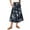 1157#Navy, variant on GXIPO Flowy Boho Midi Skirts for Women High Waist Floral Tiered Skirt Summer Casual Beach Skirt Navy M