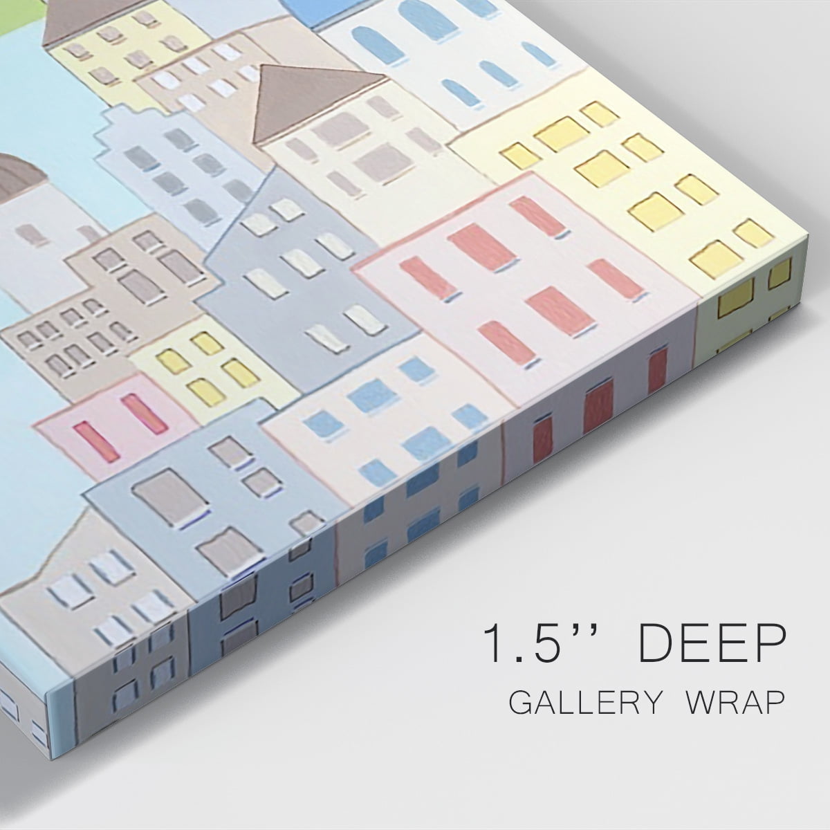 Living by the Sea II Premium Gallery Wrapped Canvas - Ready to Hang