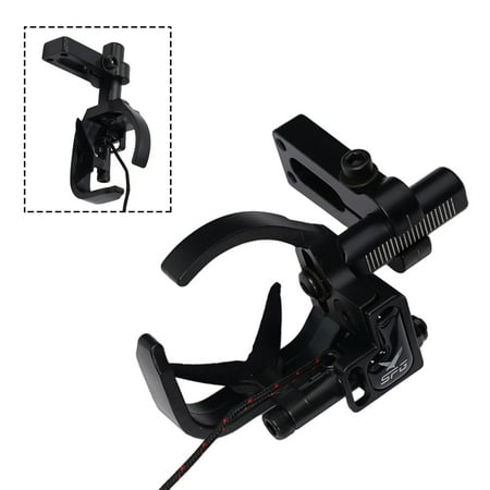 Archery Drop Away Arrow Rest Metal Compound Bow Arrow Rest 4-Way Adjustment With Buckle Bows Hunt Accessories Mingyiq Inc