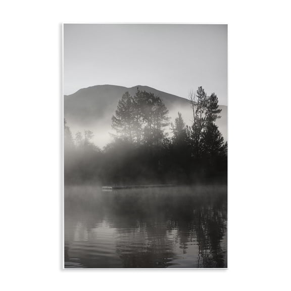 Stupell Industries Soothing Lake Ripples Landscape & Nature Photography Unframed Art Print Wall Art, 10 x 15
